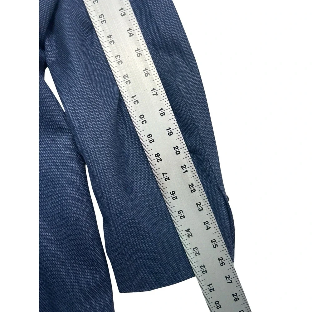 Panhandle Slim 44R Blue Western Blazer Jacket 100% Silk Sport‎ Suit Coat Cowboy